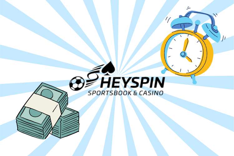 heyspin casino withdrawal times