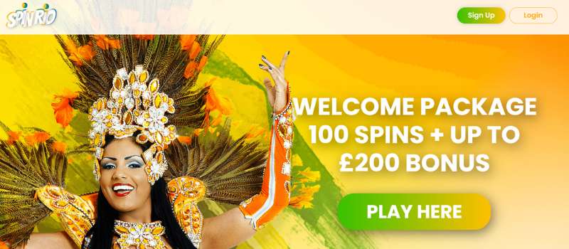 spinrio casino welcome bonus uk