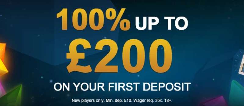 videoslots casino welcome bonus uk